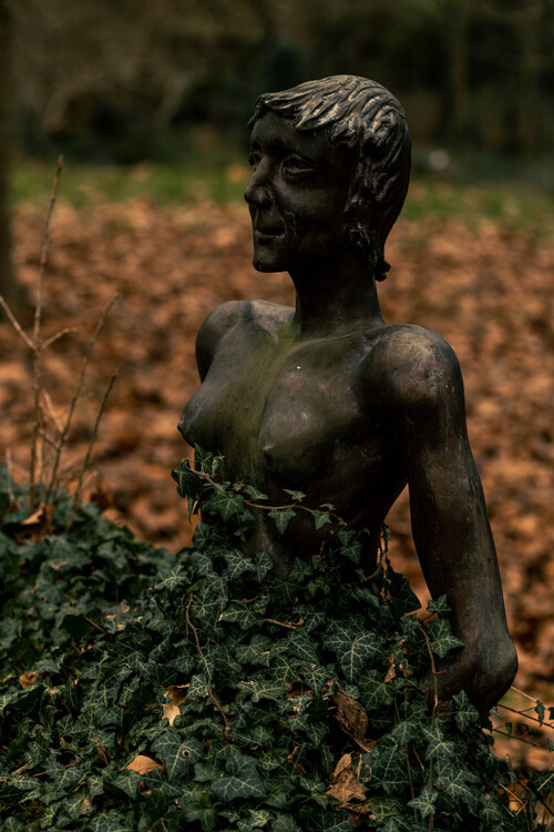 Objectfoto van een sculptuur op de Ijzerenberg