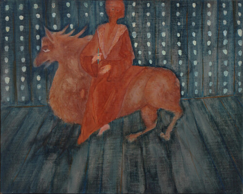 Marie Zolamian, Zonder titel (Bacchus), 2019, Cera-collectie bij M Leuven