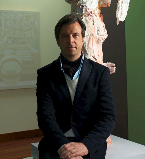 Kunstverzamelaar Alain Servais