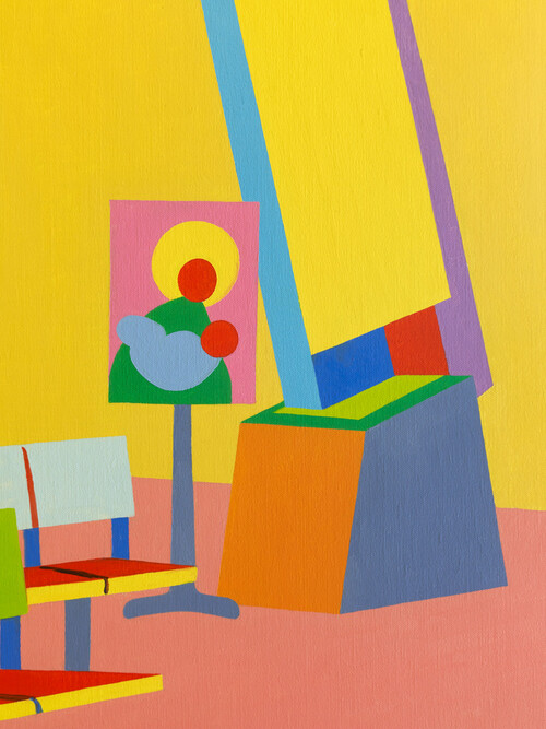 Detail ‘Sint-Pius’, Leen Voet, 2012-2013
