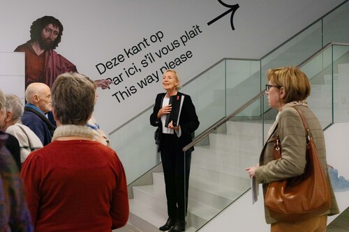 M-bassadeurs krijgen een gegidste rondleiding in het museum