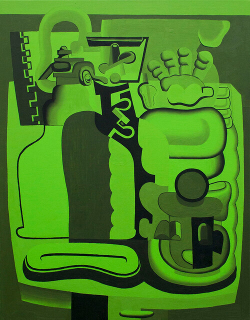 ‘Narrative Management. Le Corbusier, Nature Morte au Siphon, 1928’, Dieter Durinck, 2020, Cera-collectie bij M Leuven