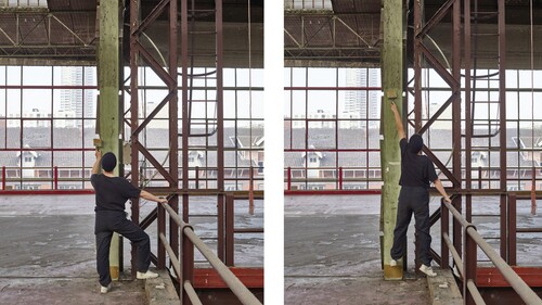 ‘Painting a Horizon’, Sarah Smolders, (ongoing proces no date)  © Sarah Smolders, photo: Greg Smolders