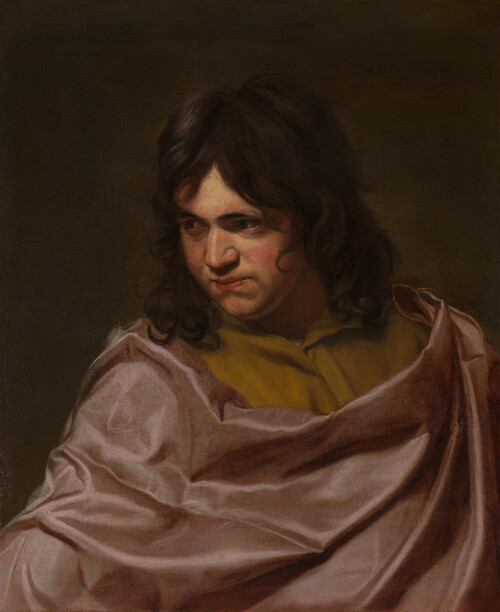 Portretstudie van een Jonge Man, Michaelina Wautier, 1655, collectie KMSKA
