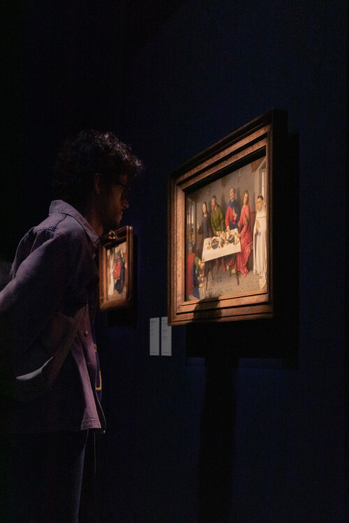 Zaalzicht 'DIERIC BOUTS. Beeldenmaker', 2023, M Leuven