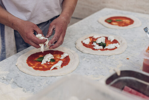 Pizza in de ZoMerbar van M Leuven