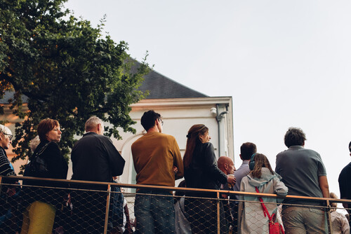 Bezoekers in de ZoMertuin van M Leuven
