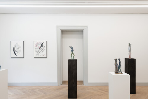 Zaalzicht ‘When She Moves’, Grace Schwindt, Galerie Peter Kilchmann Zurich, 2024