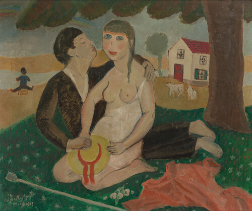 L’envie, Edgard Tytgat, 1922, prêt à long terme collection privée Belgique