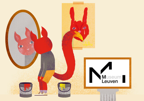 Krokuskriebels in museum M Leuven