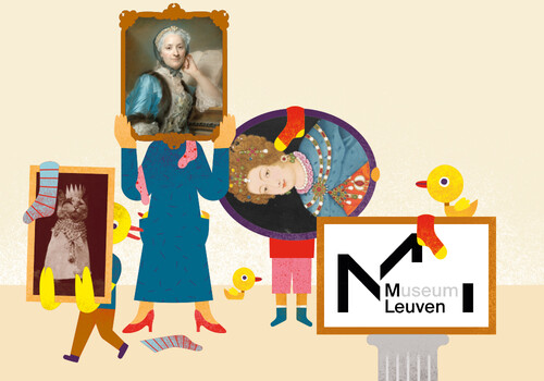 Krokuskriebels in museum M Leuven