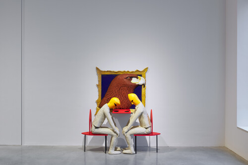 Vue d'exposition « Sigefride Bruna Hautman », M Leuven, 2025