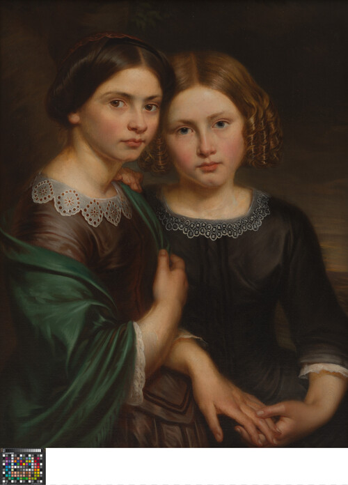 Zussen Miranda (1841-?) en Isala Van Diest (1842-1916)